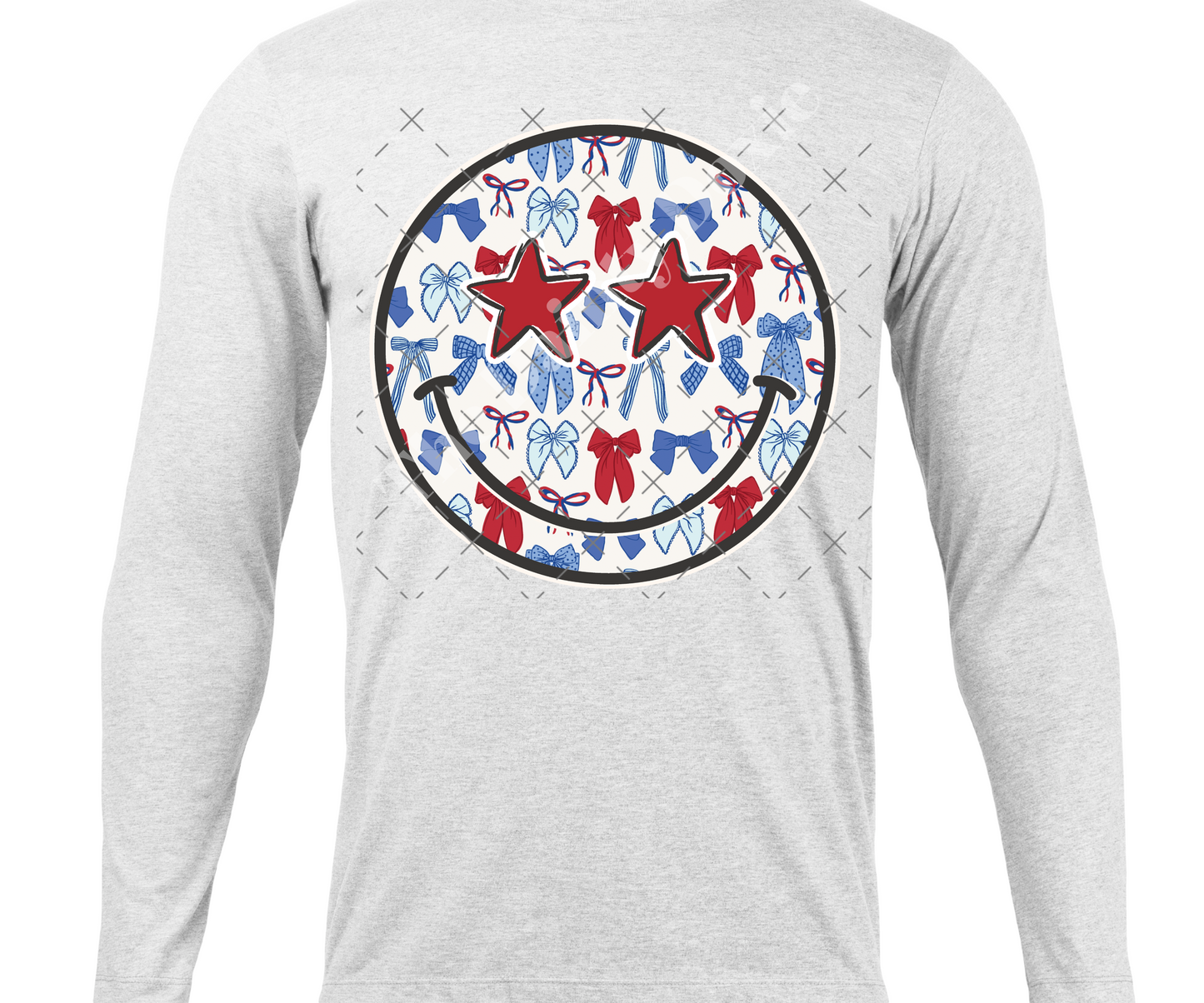 Patriotic Coquette Smiley
