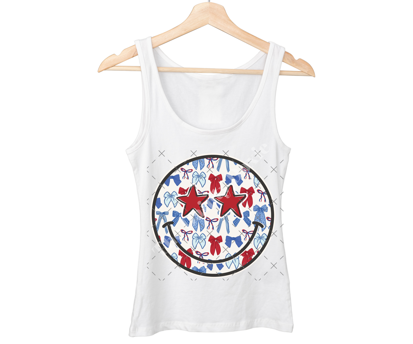 Patriotic Coquette Smiley
