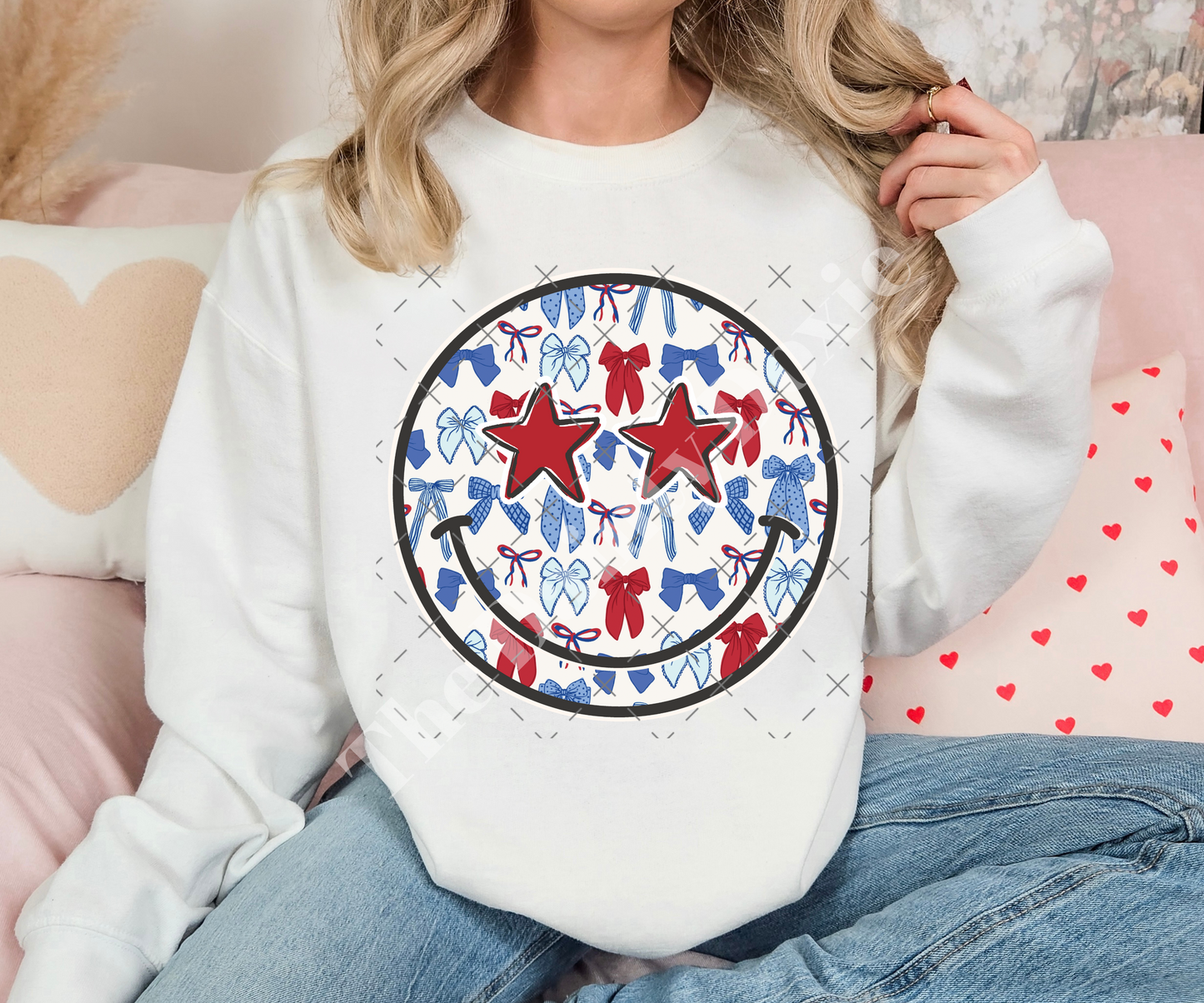 Patriotic Coquette Smiley