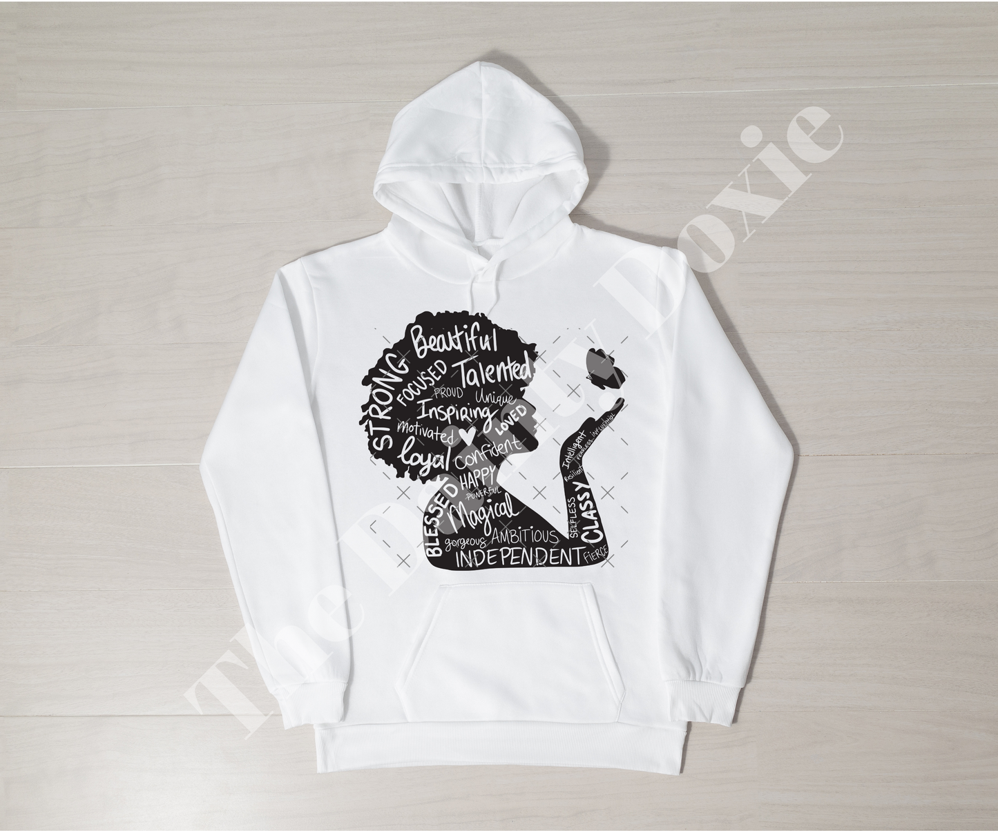 Beautiful Black Woman Outline