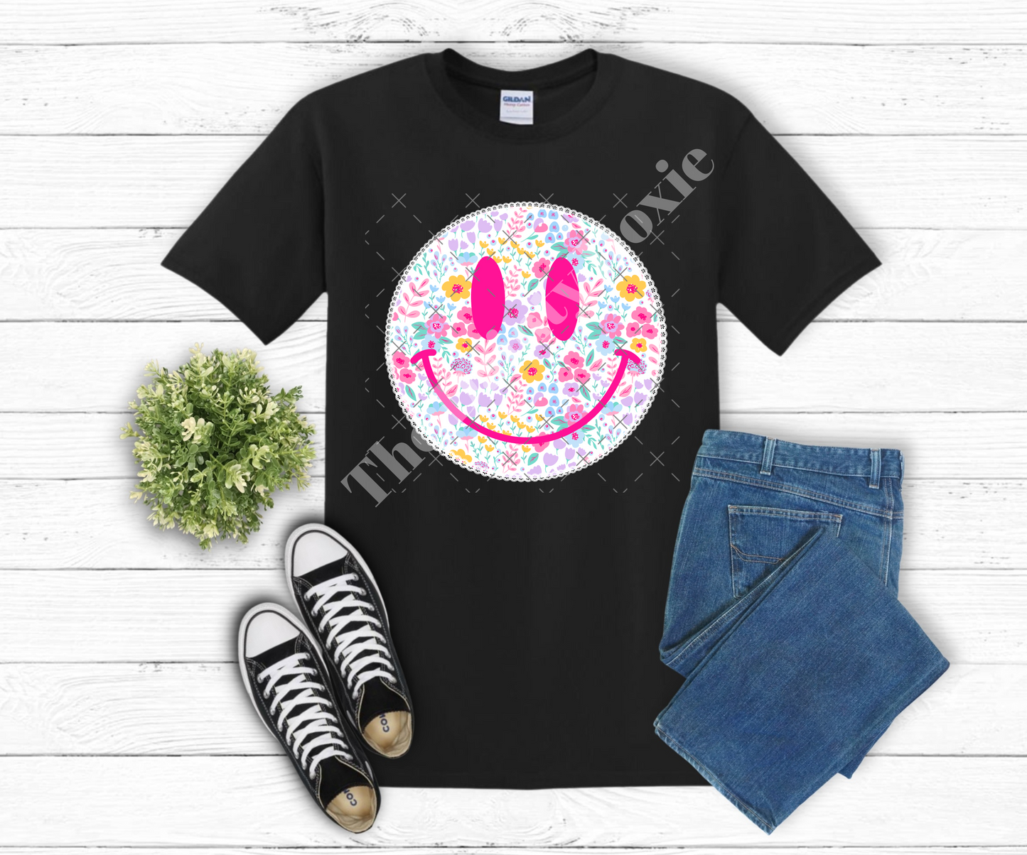 Floral Smiley