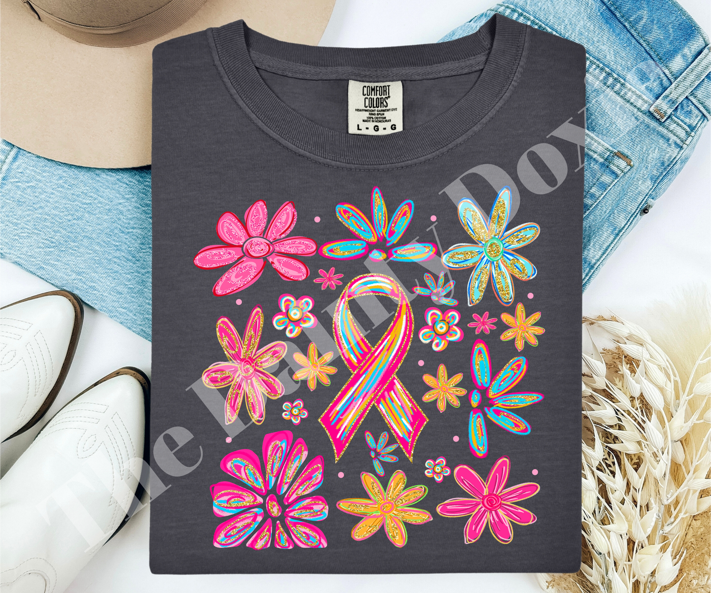 Breast Cancer Awareness Floral