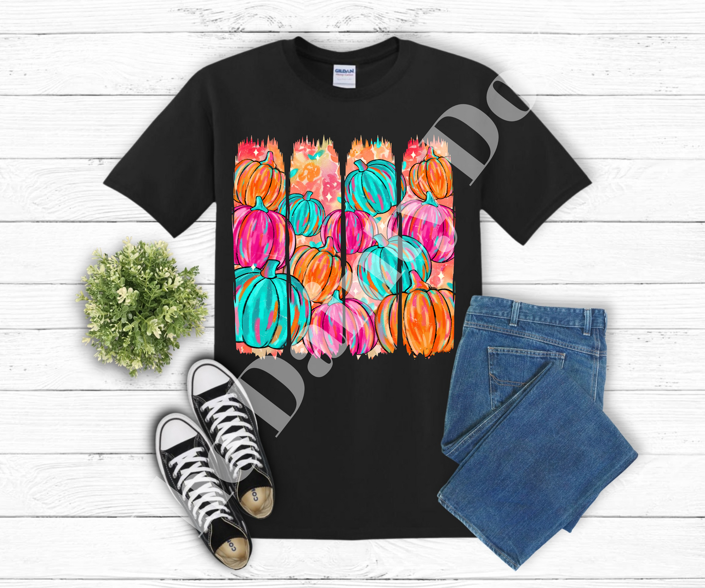 Neon Pumpkins