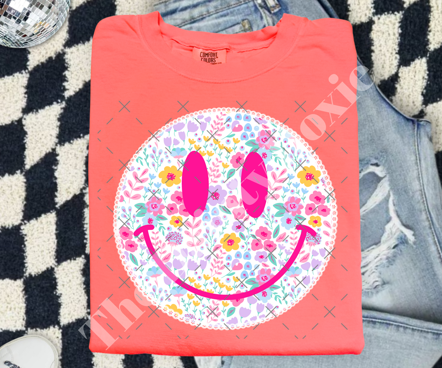 Floral Smiley