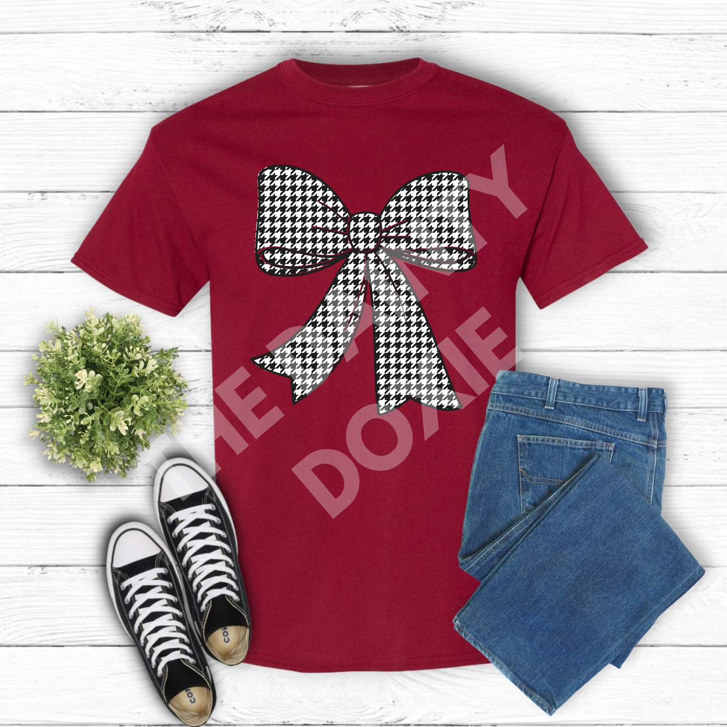 Houndstooth Bow
