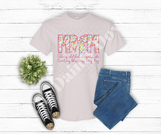 Mom - Clothed in gratitude