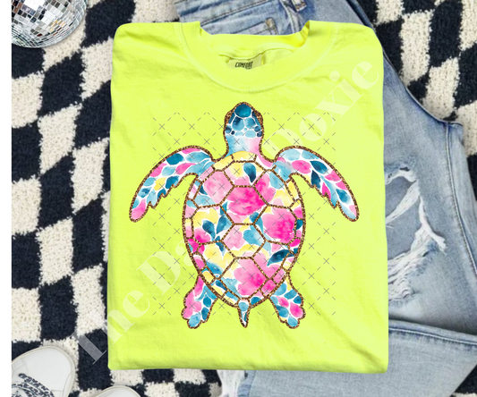 Watercolor Sea Turtle